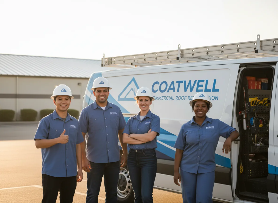 Commercial roof coating company in Jewell, GA